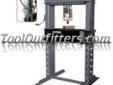 "
AmerEquip 212157 AMQ212157 50 Ton Air/Hydraulic Shop Press with Air Assist
Amerequip presses are made In the USA. The frames are welded for stability. The 10,000 PSI pump easily operates 2"" diameter ram with both a high volume and high pressure