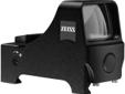 ZEISS COMPACT-POINT REFLEX SIGHT â¢Slim, rugged designÂ  â¢Fine, brightly illuminated 3.5 MOA red dot provides lighting-fast & accurate shooting â¢Wide, ergonomic sight window allows aiming w/both eyes open â¢Wide field of view â¢High-quality glass lens