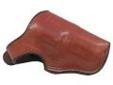 "
Bianchi 13157 55L Lightnin' Holster Plain Tan, Size 01, Right Hand
Bianchi specifically designed the 55L for the small framed hammerless revolvers that are so popular for concealed carry. Security is provided by a retention strap that crosses behind the