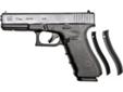 Glock PG-17502-03 17 Gen 4 Pistol 9mm 17rd 4.5in Black for sale at Tombstone Tactical.
Glock 17 Gen 4 Pistol 9mm 17rd 4.5in Black.
The GLOCK 17 Gen4, in 9x19, introduces revolutionary design changes to the world's most popular pistol. The Modular Back