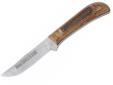 Premium hunter series is a stylish line of heavy duty fixed blades featuring D2 steel.
Handles are laser checkered for a terrific look and feel.
Blade Length: 3 3/4"
Overall Length: 8"
Steel: D2Handle: Oak
Leather sheath included
$58.05 + Shipping
Buy Now