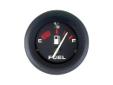 White & red graphics on a black dial background. Very low profile bezels follow the curve of the lens to eliminate water trapping. Pointers are white w/black hub. Thru-dial & perimeter lighting provides excellent night visibility. Conventional mounted.