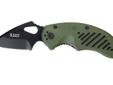 Description: Spear PointEdge: PlainFinish/Color: BlackFrame/Material: Moss Green FRNModel: DRTSize: 2.85Type: Folding Knife
Manufacturer: 5.11, Inc.
Model: 51057
Condition: New
Price: $20.90
Availability: In Stock
Source: