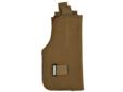 Finish/Color: Flat Dark EarthFit: UniversalFrame/Material: SoftModel: LBE HolsterType: Holster
Manufacturer: 5.11, Inc.
Model: 58780
Condition: New
Availability: In Stock
Source: