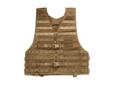 If you are looking for a load-bearing vest designed for special operations and tactical situations, look no farther. In partnership with Kyle Lamb, 5.11 Tactical Series has produced the ultimate load-bearing platform. The LBE Vest is made from a stiffened
