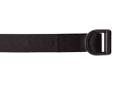 5.11 Tactical Operator Belt 1.75" Wide Large Black. The 5.11 Tactical operator belt has a solid stainless steel, low profile buckle that has a 6000lb rating. With a quick click of a carabineer, the operator belt can be used for support in extreme