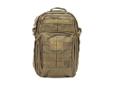 Sized for use as a Go-Bag, day trips, office commutes, or as a smaller carry-on, our RUSH 12 pack is loaded with most of the same features as its larger teammates for maximum utility. Designed by special operations combat veteran, Kyle Lamb of VTACTM, the