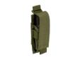 Our Single Pistol Mag Pouch attaches quickly to any molle compatible system to hold one pistol magazine. Made of 1000D nylon, this Single Pistol Mag Pouch is extremely durable and can be easily removed and relocated to other molle compatible systems using