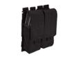 Stacked Double Mag Pouch attaches quickly to any molle compatible system to hold four AR magazines. Made of 1000D nylon, this Stacked Double Mag Pouch is extremely durable and can be easily removed and relocated to other molle compatible systems using our