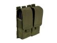 Stacked Double Mag Pouch attaches quickly to any molle compatible system to hold four AR magazines. Made of 1000D nylon, this Stacked Double Mag Pouch is extremely durable and can be easily removed and relocated to other molle compatible systems using our