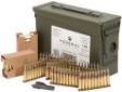 Federal Cartridge XM855LC1AC1 5.56mm 62gr SC FMJ Ammo Can/420 w/Stripper Clips
Federal Ammo Can
- Caliber: 5.56 NATO
- Grain: 62
- Bullet Type: SC FMJ Green Tip
- 420 Rounds per Can (Rounds come on Stipper Clips)Price: $208.73
Source: