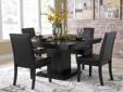 5 Pc.Cicero Dining Set
Product ID#5235-54
In todayâs modern home, one looks to enhance every room with clean lines and unique design. The Cicero Collection adds those elements to your casual dining space. The square table top is quartered by parquet