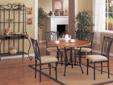 5 pc. Dining Set
Product ID F2043
Table 45"d
Chair 19"w x 20"d x 38"h
Wine Rack 34" x 18" x 72"h Sold Separately $105
PLEASE VISIT US AT www.lvfurnituredirect.com OR CALL FOR MORE INFO (702) 221-9880
* FREE DELIVERY.
* 90 DAYS SAME AS CASH.
* SPECIAL