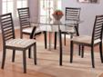 5PC Dining Table Set (45"dia. 8mm Beveled Glass)
Product ID#F2188
F2188 Dining Table (45"dia. 8mm Beveled Glass)
F1011 Chair (18"W x 18"D x 37"H)
PLEASE VISIT US AT www.lvfurnituredirect.com OR CALL FOR MORE INFO (702) 221-9880
* FREE DELIVERY.
* 90 DAYS