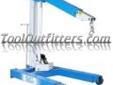 "
OTC 1814 OTC1814 6,000 Lb. Heavy-Duty Mobile Floor Crane with Electric/Hydraulic Pump
Features and Benefits:
Telescoping boom adjusts to three different lengths for three different weight capacities
Boom swivels for vertical and lateral positioning