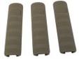 "
Troy Industries SCOV-BRC-36TT-00 6.2"" Battle Rail Covers (Per 3) Tan
Troy Rail Covers are engineered to survive the most extreme conditions. Constructed from durable, heat & chemical resistant synthetic polymer resin, the Troy Rail Cover quickly and