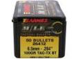 "
Barnes Bullets 26412 6.5mm Caliber Bullets.264"" 100gr TACTX BT (Per 50)
Barnes Tactical Bullets (Lead Free)
- Caliber: 6.5mm (.264"")
- Grain: 100
- Bullet: TAC-TX Boattail
- Per 50"Price: $30.4
Source: