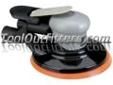 "
Dynabrade Products 69029 DYB69029 6"" Central Vac Dynorbital Silver Supreme Sander - 3/16"" Diameter Orbit
Features and Benefits:
Includes low profile, premium urethane weight-mated sanding pad
True 12,000 RPM air motor
Comfort platform provides