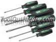SK Hand Tools 86330 SKT86330 6 Pc CushionGrip Screwdriver Set
Price: $51.83
Source: http://www.tooloutfitters.com/6-pc-cushiongrip-screwdriver-set.html