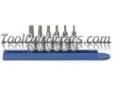 "
KD Tools 80321 KDT80321 6 Piece 1/4"" Drive Metric Hex Bit Socket Set
Features and Benefits
Patented bit holding system forces bit surface to opposing side for maximum bit retention - strength
Packaged in patented impact resistant "slide rail" system