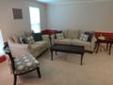 6 Months old, used Living room set in Nashville, TN. Used by Professional Couple. Sofa, Loveseat, Accent chair & Coffee table + 2 end tables.
Contact the seller