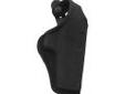 "
Bianchi 18434 7105 AccuMold Cruiser Holster Black, Size 04, Right Hand
This holster features a durable, heavy-duty construction in a lightweight configuration. The Cruiser incorporates a low-profile design with a high ride belt position. This