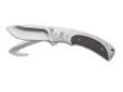 "
Browning 322711 711 2 Blade Obsession Silver
Obsession G-10 2-blade Knife
- Folding lockback
- Blades: SandvikÂ® 12C27 stainless steel
- Handles: Stainless steel with G-10 inserts
- Accessories: Nylon sheath included
- Main Blade Length: 3 1/4"""Price: