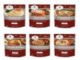 Wise Foods 05-711 72 Hour Emergency Food Kit 6 Pouches
Wise Food's 72 Hour Emergency Food Kit - 6 pouches
Wise prepares for any emergency. Each 72 Hour Emergency EntrÃ©e Kit includes 4 servings per day (total of 12 servings) of 20 ounce lunch and dinner