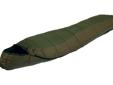 The Crescent Lake series sleeping bags are made with Techloft insulation. Techloft Insulation consists of multi-hole staple-length micro-denier fibers that have a siliconized finish for maximum insulation, loft, and compactness. The Crescent Lake uses a