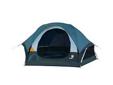 Swiss Gear Kanderstag Backpack Tent - Base Size: 9.5' x 9' - Actual Area: 57 sq. ft. - Center Height: 56" - Sleeps: 4 People - Type: Backpack Tent - Fabric: Polyester taffeta with double pass polyurethane coating and mesh - Floor: Factory taped polyester