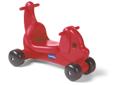 CarePlay Puppy Ride-On Toy in Red is designed specifically for the task of constant use in a commercial or multi-child environment. Durable molded plastic and double wall construction makes this item last for years, even with daily use. Product carries a