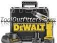 "
Dewalt Tools DW920K-2 DWTDW920K-2 7.2V Heavy-Duty Two Position Cordless Screwdriver Kit
Features and Benefits:
80 in./lbs. of maximum torque output provides for a superior power to weight ratio in a variety of fastening applications
Adjustable