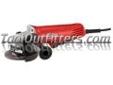 "
Milwaukee Electric Tools 6140-30 MLW6140-30 7.5 Amp 4-1/2"" Small Angle Grinder
The 6140-30 4-1/2"" 7.5 Amp Small Angle Grinder delivers performance, durability and ease-of-use features for industrial users. The X-large paddle switch with lock-on