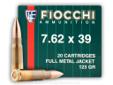 Fiocchi's 7.62x39mm ammo is a great brass-cased non-magnetic option for your AK-47 that is attractively priced. This ammo will meet non-magnetic requirements of certain ranges. Fiocchi Ammo was established in 1872 by its founder Giulio Fiocchi. Known as a