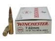 Winchester Ammo Q3130 7.62x51 NATO 147gr Full Metal Jacket (Per 20)
7.62x51 NATO 147gr Full Metal Jacket (Per 20)
- Caliber: 7.62x51 NATO
- Grain: 147
- Full Metal Jacket
- Sold Per 20
Price: $21.36
Source: