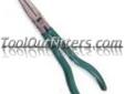 "
S K Hand Tools 17830 SKT17830 7"" Extra Long Straight Needle Nose Pliers
Features and Benefits:
Extra long reach allows access in hard to reach areas
Extra long padded handles for optimal user comfort
Serrated jaws for superior gripping and strength