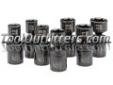 "
Ingersoll Rand SK4M7U IRTSK4M7U 7 Piece 1/2"" Drive Metric Universal Impact Socket Set
Features and Benefits
Impact Grade Toughness designed for high torque applications
Forged Chrome-molybdenum steel for high strength durability
Laser-etched size