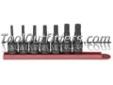 "
KD Tools 84913 KDT84913 7 Piece 3/8"" Drive 6 Point SAE Hex Impact Socket Set
Features and Benefits:
Chrome Molybdenum Alloy Steel for exceptional strength and long lasting durability
High visibility laser etched markings with additional hard stamping
