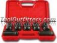 "
Astro Pneumatic 7863 AST7863 7 Piece Axle Nut Socket Set
Features and Benefits:
Packaged in a blow molded case
Kit includes the following Axle Nut Sockets: 29mm, 30mm, 32mm, 34mm, 35mm, 36mm and 38mm all 1/2" Drive.
"Price: $65.13
Source: