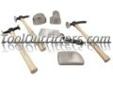 "
Martin Tools 647K MRT647K 7 Piece Body and Fender Repair Set with Hickory Handles
Features and Benefits:
Includes a limited lifetime warranty
Made in the USA
This Martin set includes: cross chisel curved hammer, shrinking hammer, utility pick hammer,