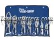 "
Vise Grip 757KB VGP757KB 7 Piece Locking Plier Set
Features and Benefits:
Ideal for tightening, clamping, twisting and turning
Constructed of high-grade heat-treated alloy steel for maximum toughness and durability
Classic Trigger Release designed to