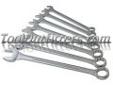 "
Sunex 9707 SUN9707 7 Piece SAE Jumbo Combination Wrench Set
Features and Benefits:
High density, dropped forged steel for strength and comfort
Raised panel design
Comes with sturdy metal clip for storage
Wrenches guaranteed and available either as a set