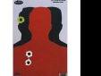 DIRTY BIRD Â® SILHOUETTE III TARGET Type: GBY-100 For all types of pistol action shooting Intense splatter of chartreuse & white upon bullet impact makes holes easy to see Great training tool for military & law enforcement personnel Non-adhesive back
