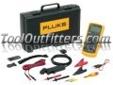 "
Fluke 2117440 FLU88-5/AKIT 88 Series V Automotive Multimeter
Features and Benefits:
The Fluke 88 Series V DMM has a large digital backlit display, for easy viewing in poorly lit environments
The built in thermometer eliminates the need to carry a