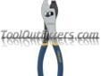 "
Vise Grip 1773627 VGP1773627 8"" Hose Clamp Plier
Features and Benefits:
Jaws designed to easily install or remove wire spring tension clamps
Wire shearing feature
Dipped rubber grips
Machined jaws for maximum strength
VISE-GRIP Lifetime Guarantee