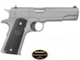 Colt O1091 1911 1991A1 Government Model Pistol .45 ACP 5in 7rd Stainless for sale at Tombstone Tactical.
The Colt O1091 1911 1991A1 Government Model Pistol in .45 ACP features a 5-inch barrel, stainless steel finish, checkered rubber composite grips,