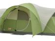 Great for families, scout troops and extended camping excursions, the Coleman Montana 8 Tent offers a feature-packed family camping experience. Measuring 16'x7' with a center height of 6'2", the Montana 8 sleeps 8 people comfortably. The
Brand: Coleman
