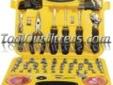 "
WILMAR W1538 WLMW1538 94 Piece Garage Tool Set
Features and Benefits:
Versatile tool assortment
Great gift idea
Many uses such as home or work
Great for RV's
Set inlcudes: 3/8â drive reversible ratchet, SAE and metric sockets and accessories, pliers,