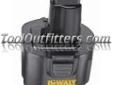 Dewalt Tools DW9061 DWTDW9061 9.6 Volt Extended Run TIme Battery
Features and Benefits:
High capacity battery has 25% more run time than compact batteries
Powers entire DeWalt line of 9.6 volt tools except Uni-volt tools allowing users to run multiple