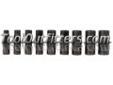 "
K Tool International KTI-32200 KTI32200 9 Piece 3/8"" Drive Deep Impact Socket Set
Features and Benefits:
Manufactured from heat-treated chrome-moly steel for wear in professional, rugged environments
Laser engraved for quick identification
Sizes